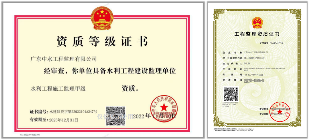 中水監理八大優勢之二：水利甲級資質，實力雄厚 
